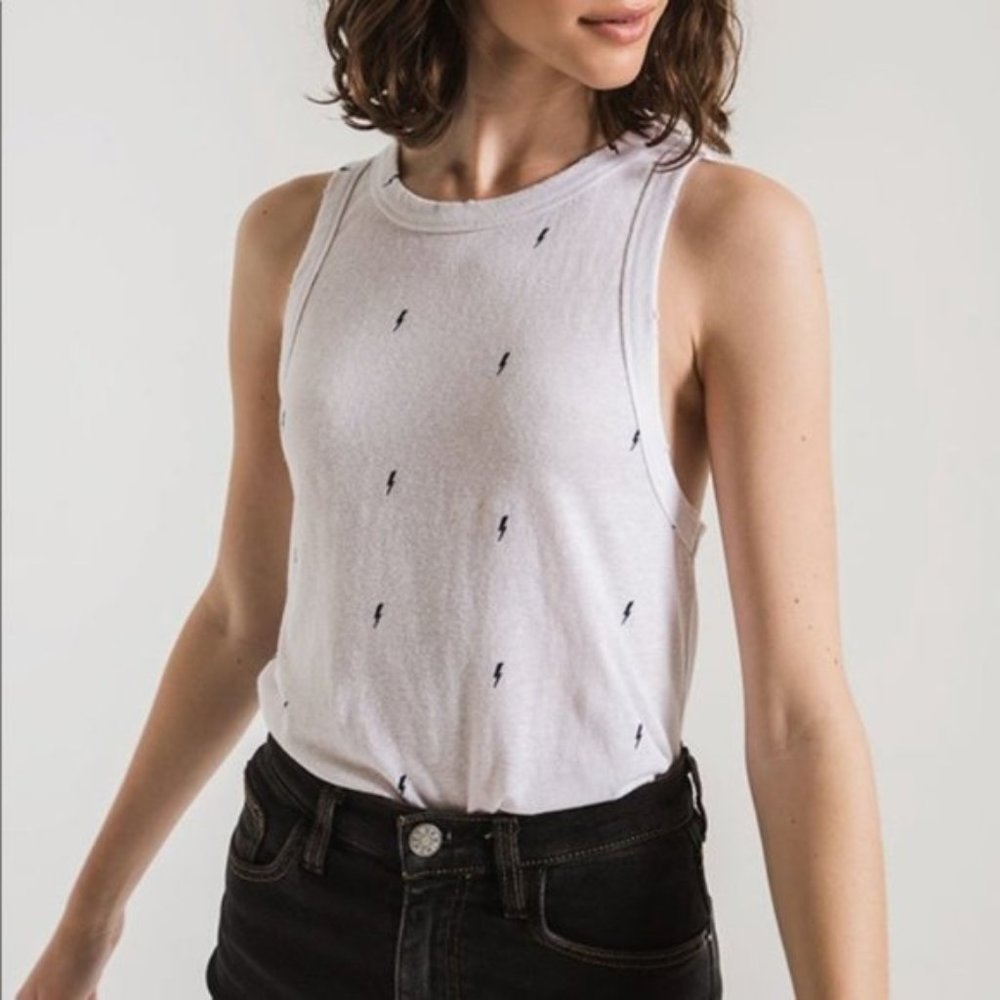 Lightning bolt tank top